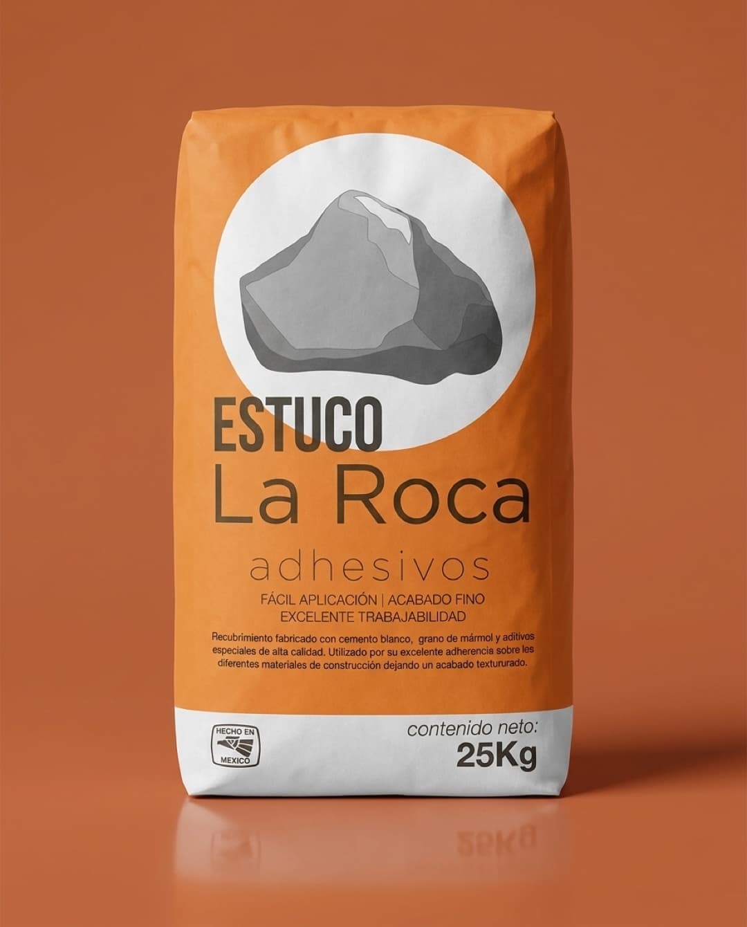 Cubeta de pintura Estuco Blanco Delviento