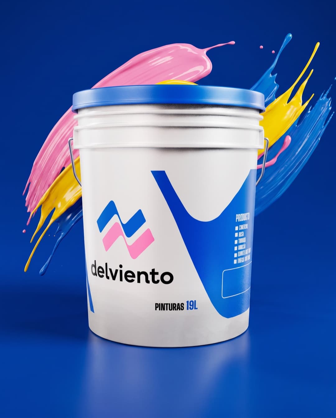 Cubeta de pintura Línea Huracán Delviento