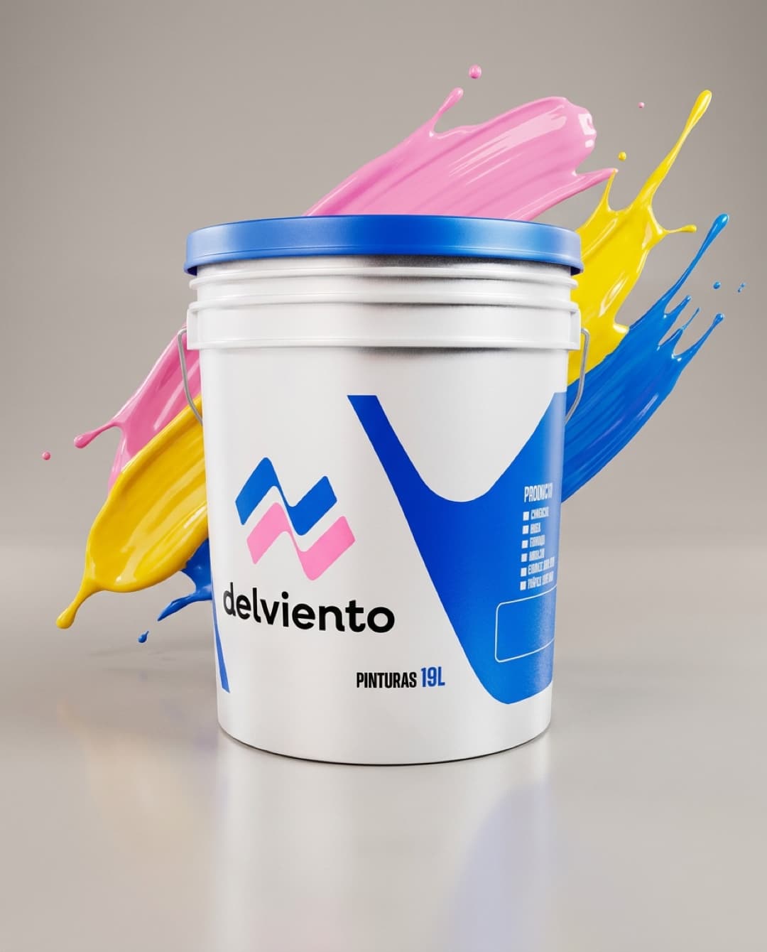 Cubeta de pintura Línea Comercial Delviento