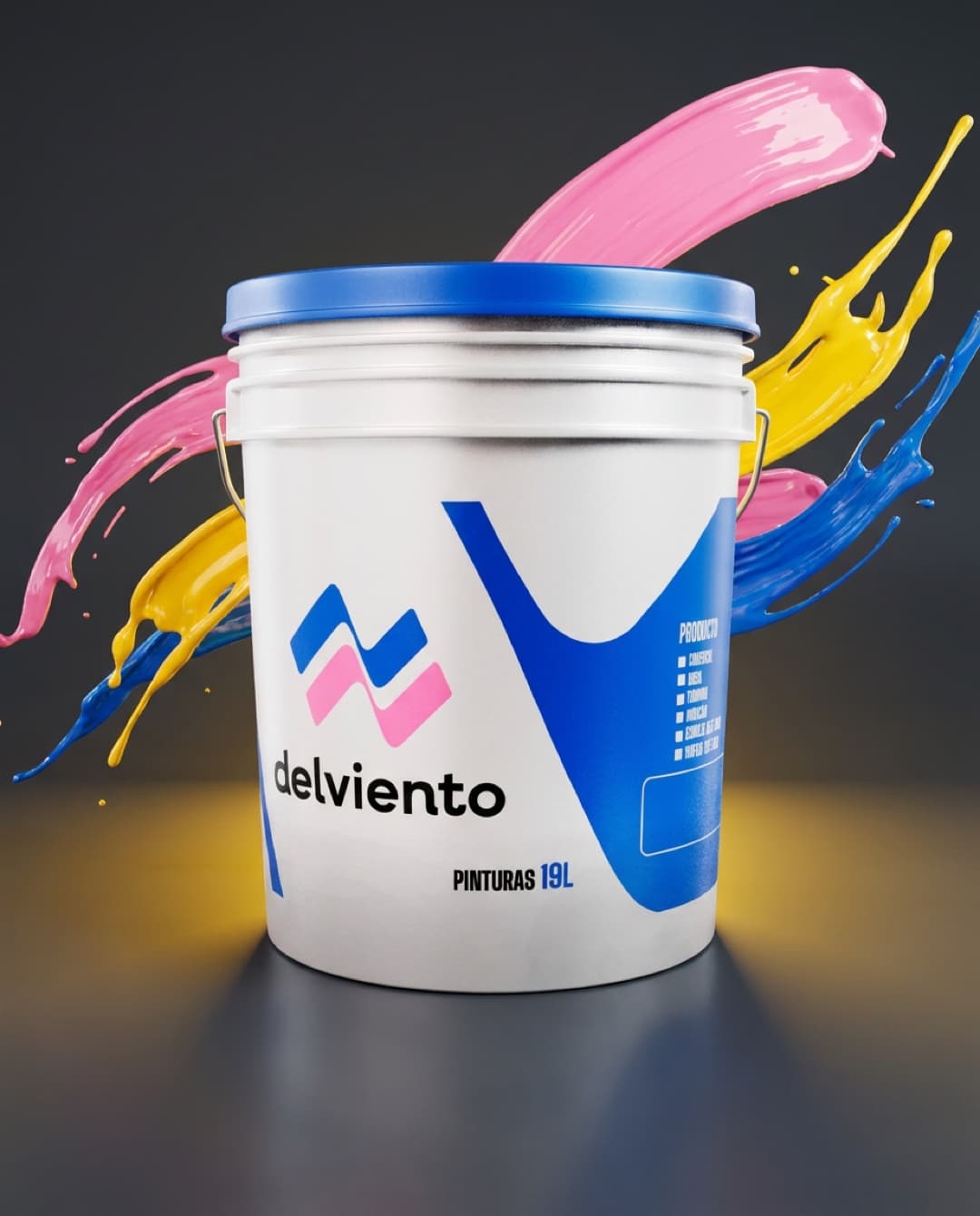 Cubeta de pintura Pintura de Tráfico Delviento